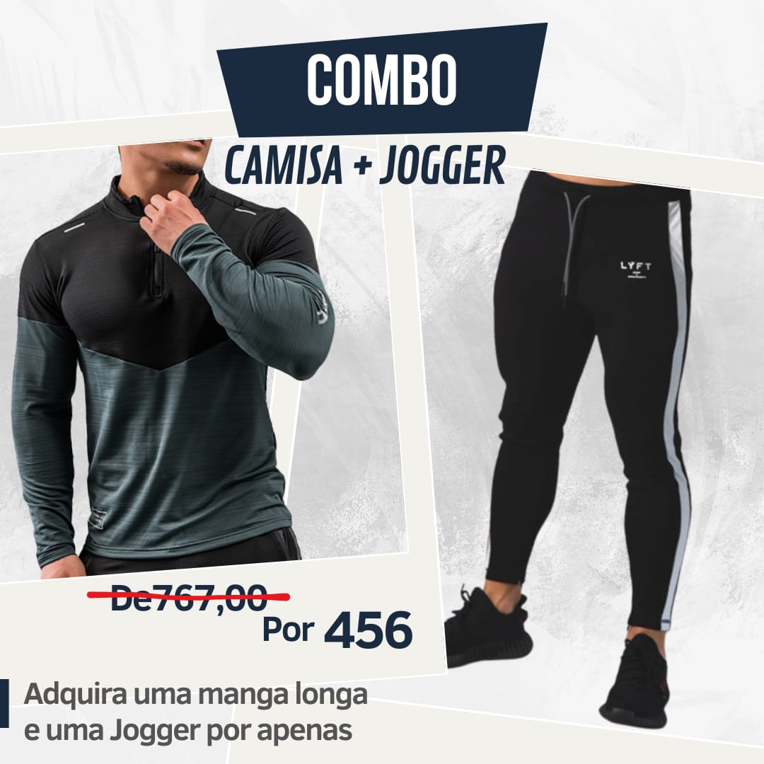 Combo Camisa Storm + Jogger L.Yft®